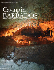 Caving in Barbados