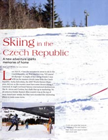 Skiing the Czech Republic (Winter 2017-18)