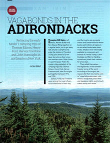 Vagabonds in the Adirondacks