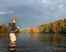 Angler on River