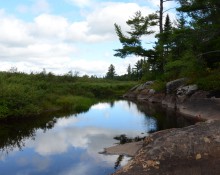 Adirondacks Oswegatchie River by High Rock