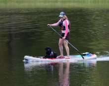 Stand up paddleboarding