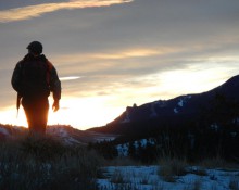 Mountain sunrise