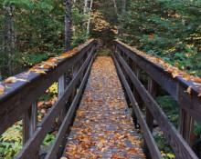 New Hampshire Mt Moosilauke Bridge over Baker River