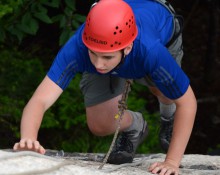 Rock climbing